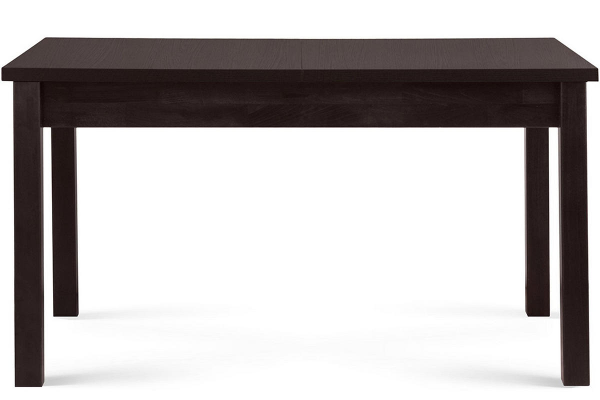 ESSTISCH CENARE Klappbarer, Buchenholz/Laminat, Wenge - Wengefarben, Holz (80/140/78cm) - KONSIMO®