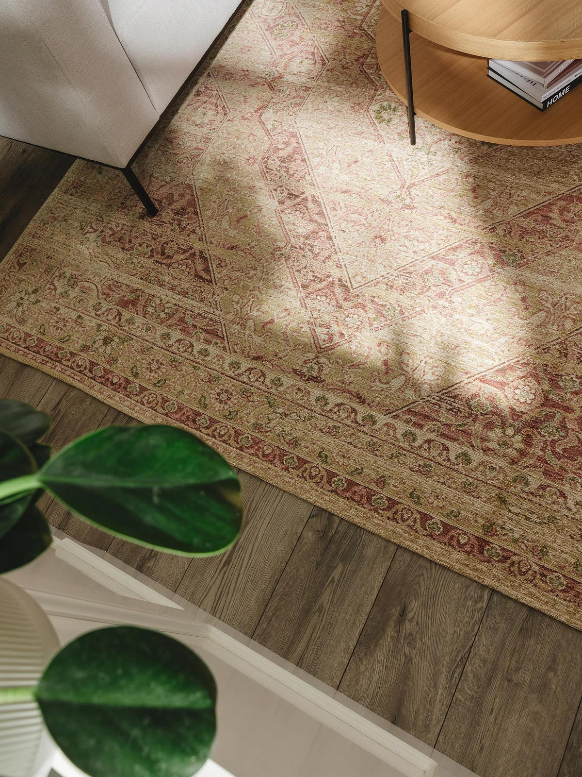 FLACHGEWEBETEPPICH Frencie Rosa 200x285 cm - Rosa, Textil (200/285cm) - benuta Nest