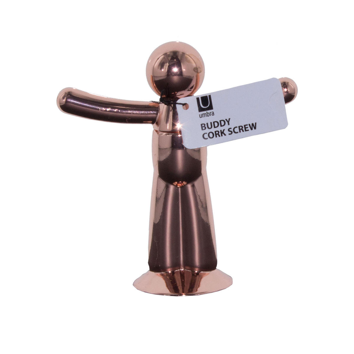 KORKENZIEHER Buddy, Kupfer - Kupferfarben, Kunststoff (11.18cm) - Umbra