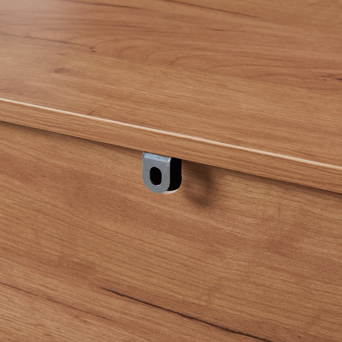 KOMMODE Varkaus - Eichefarben, Holzwerkstoff (70/90/40cm) - [en.casa]