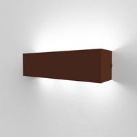 WANDLEUCHTE - Dunkelbraun, Metall (45/10/10cm) - Lumicom