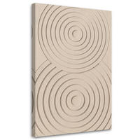 KUNSTDRUCK Beige 40/60 cm - Beige, Textil (40/60cm) - KUNSTLOFT