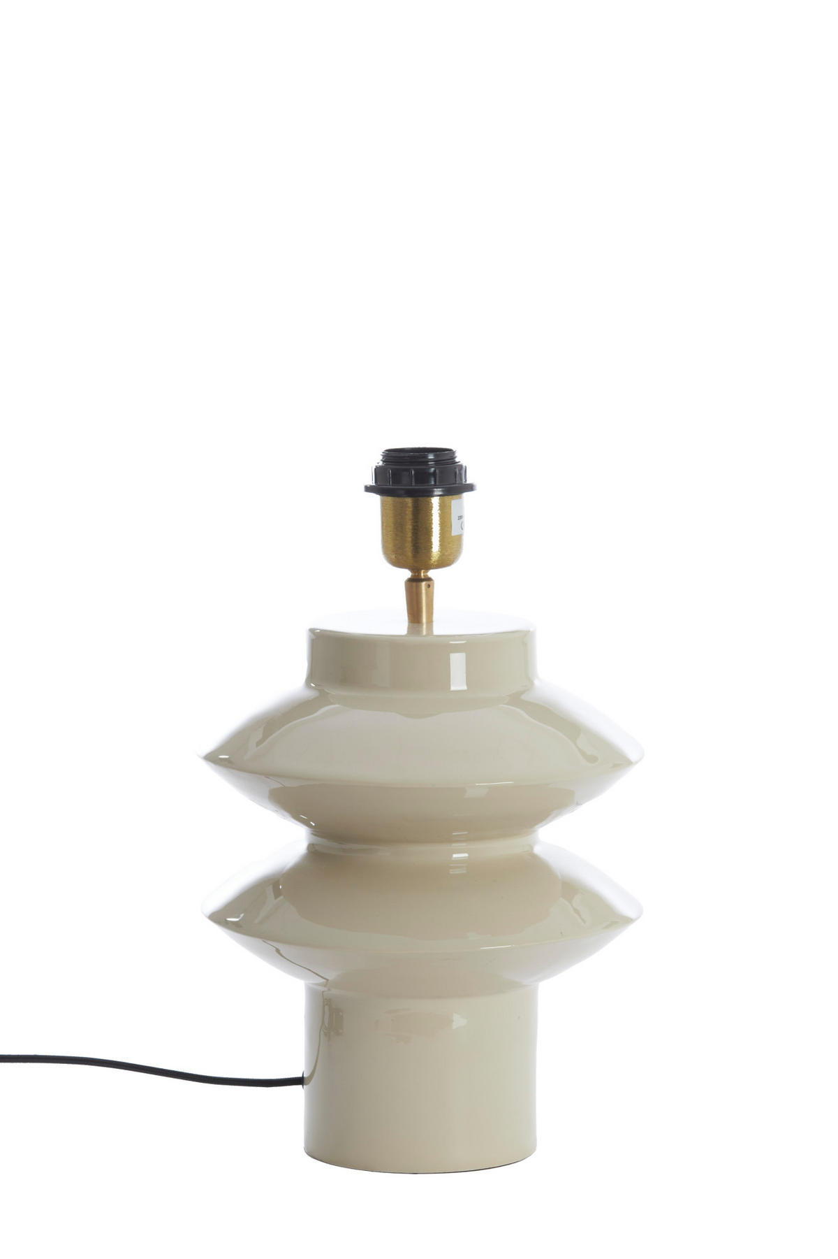 LAMPENFUSS Petch Grau Ø22/26 cm - Grau, Metall (22/22/26cm) - Light & Living