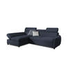ECKSOFA Schlafsofa Anton Xs In Esito - Dunkelblau, Holzwerkstoff/Textil (260/170cm) - Fun Möbel