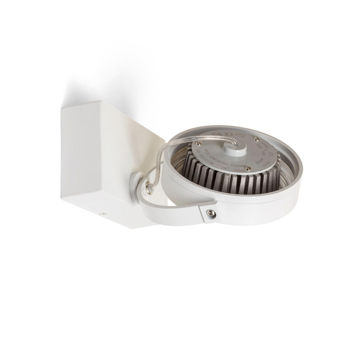 DECKENLEUCHTE KELLY LED I DIMM Weiß 12 W - Weiß, Metall (30/30/20cm) - Rendl