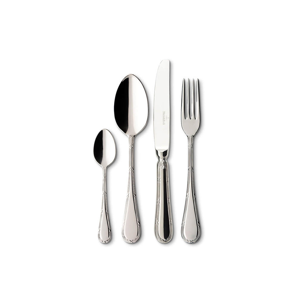 TAFELBESTECK Septfontaines silber 24er Set - Silberfarben, Metall - Villeroy & Boch