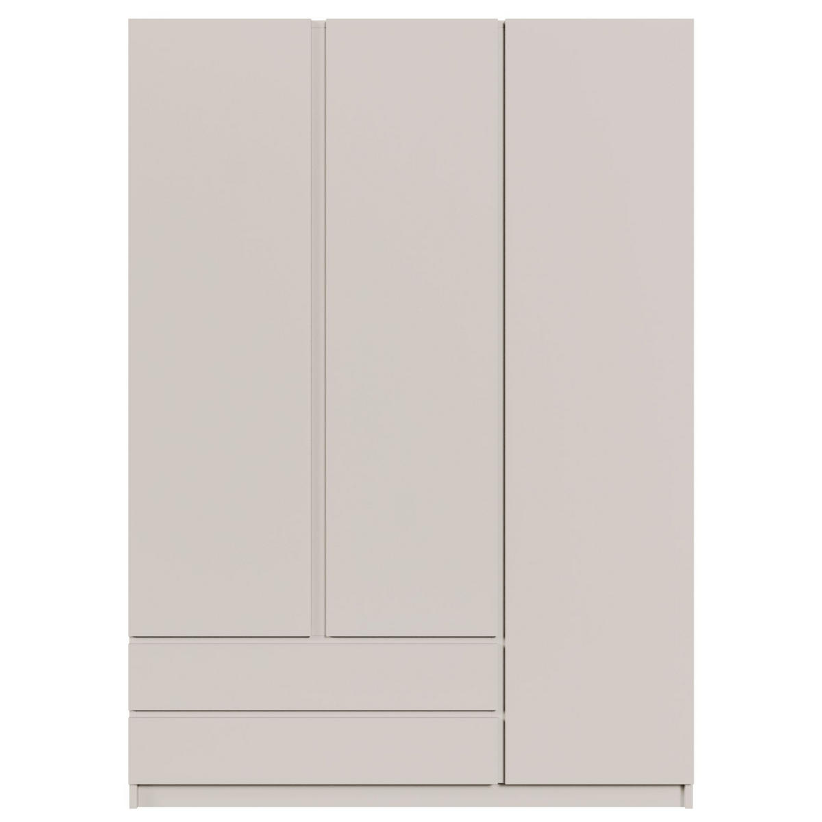 KLEIDERSCHRANK Bemmi Kaschmirgrau 150 cm - Taupe, Holzwerkstoff (150/210/50cm) - Selsey
