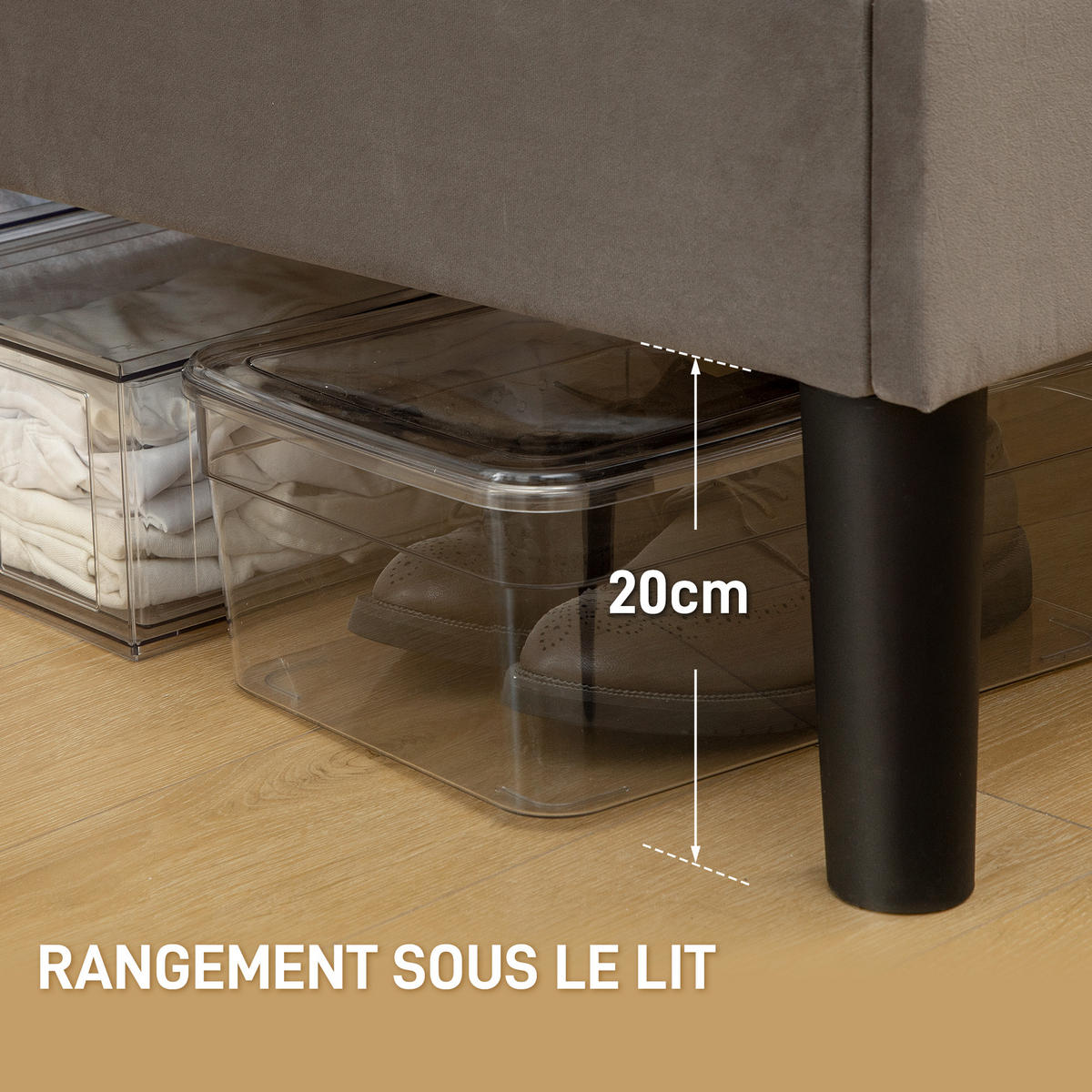 BETT 140x190 cm DE-14578 mit verstellbarem Kopfteil Grau - Grau, Metall (140/190cm) - ComfortXL