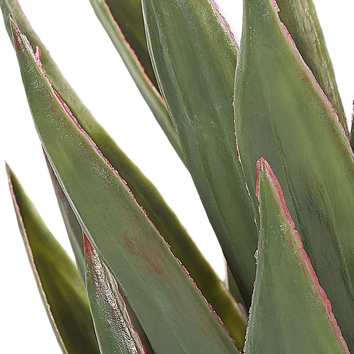 KUNSTPFLANZE im Blumentopf 52 cm Grün/Schwarz Yucca - Schwarz/Grün, Kunststoff (52cm) - Beliani
