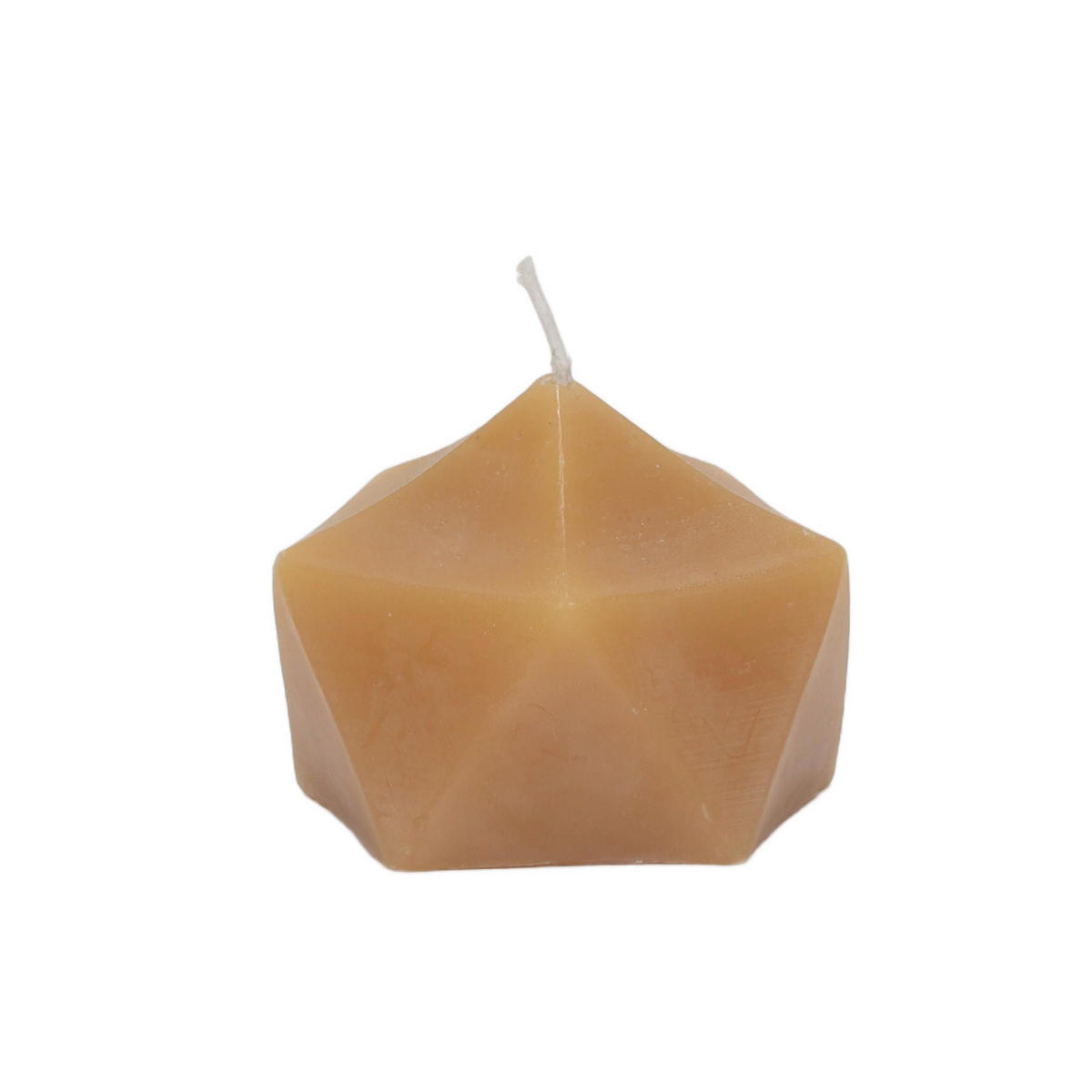 DEKO-KERZE Origami-Form Arty 7/7/5 cm - Rosa, Paraffin (7/5/7cm) - Homea
