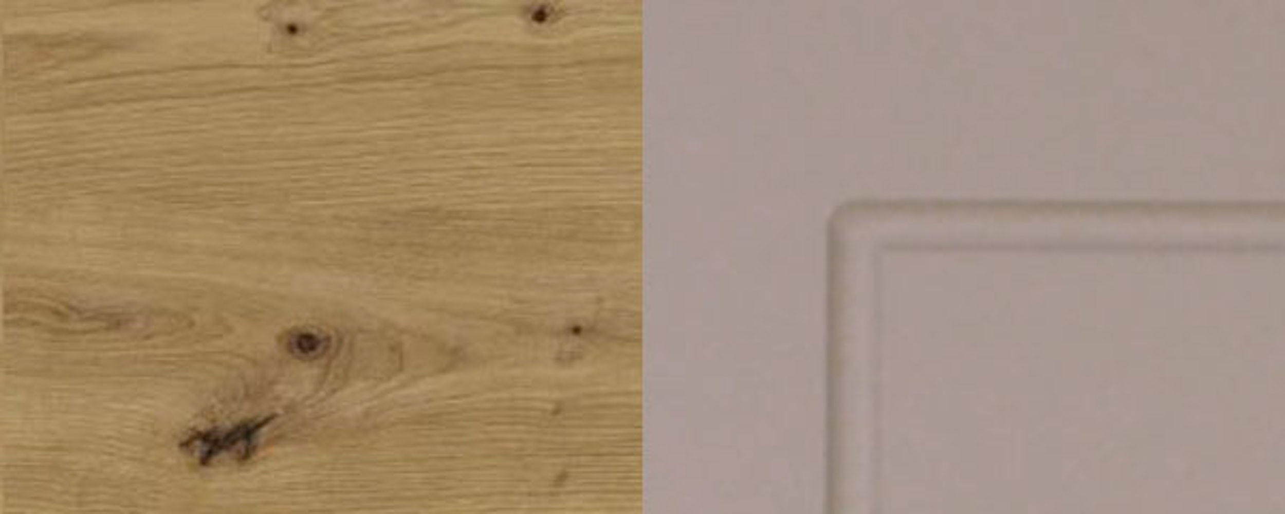 KÜCHENHÄNGESCHRANK Kvantum W2/40 Beige Matt / Eiche Artisan Matt 40 / 32,5 / 72cm - Beige/Eiche Artisan, Holz/Holzwerkstoff (40/72/32.5cm) - Feldmann-Wohnen