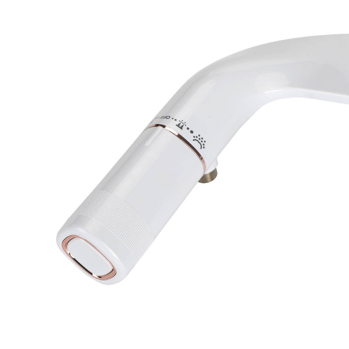 WC-BIDET-AUFSATZ, weiß,45/20/9CM,2er-Pack - Weiß, Kunststoff (20/18/45cm)