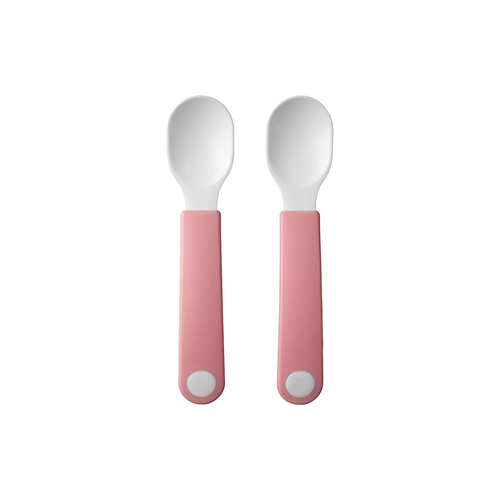 LERNLÖFFEL Mio Deep Pink 2er Set - Pink, Kunststoff - Mepal