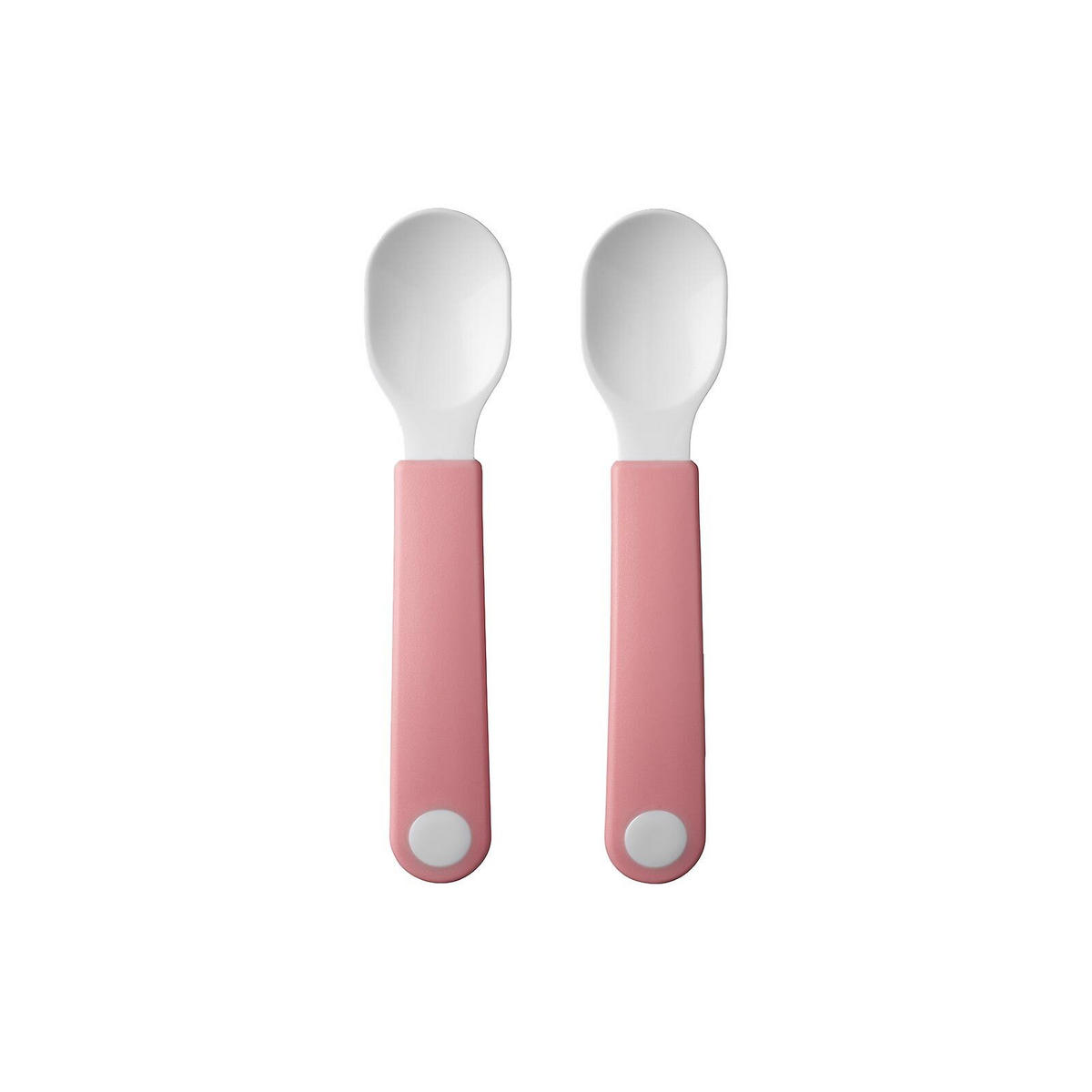 LERNLÖFFEL Mio Deep Pink 2er Set - Pink, Kunststoff - Mepal