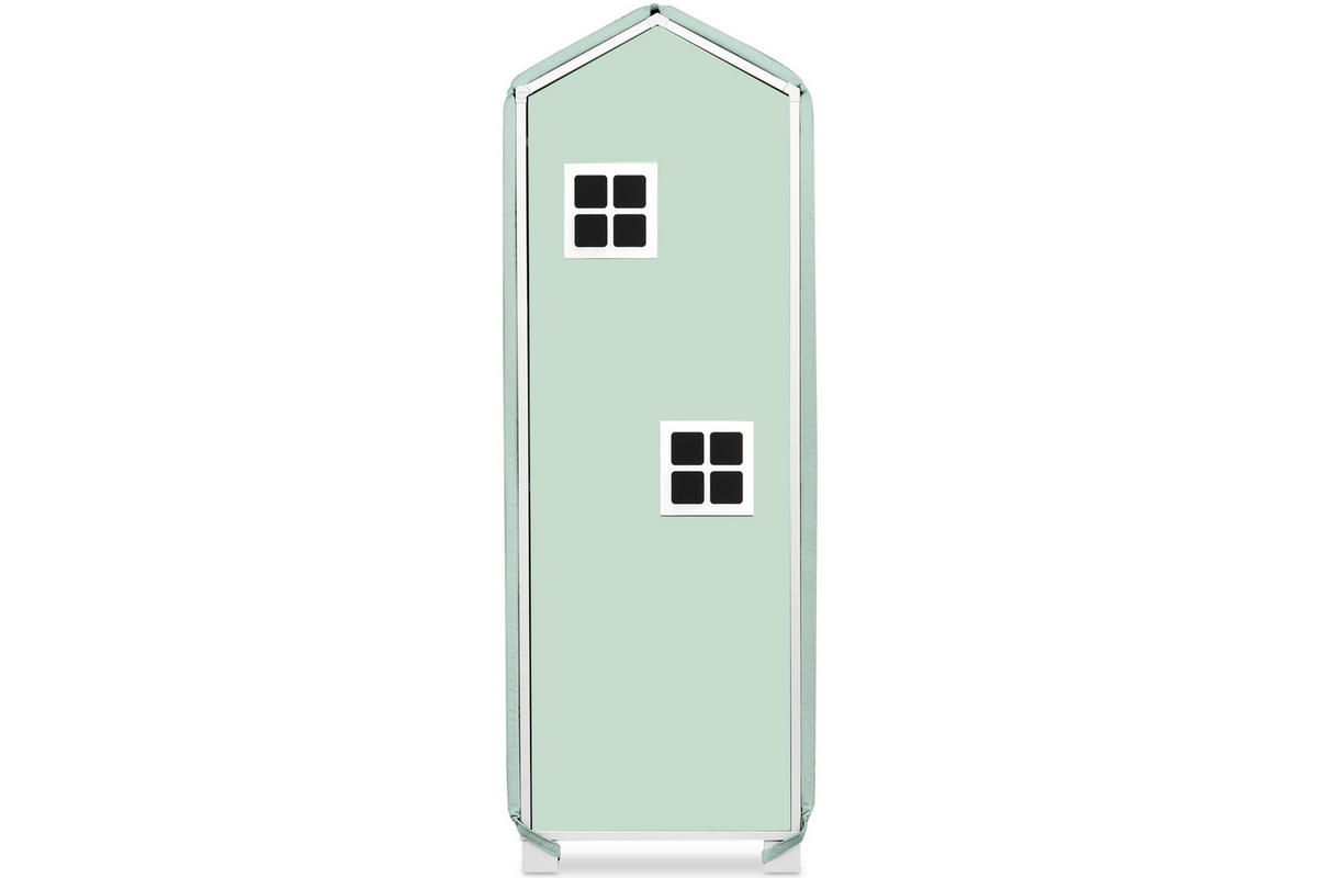BEZUG-FÜR-KINDERKLEIDERSCHRANK MIRUM Abdeckung, Hellgrün - Hellgrün/Grün, Textil (126/3/40cm) - KONSIMO®