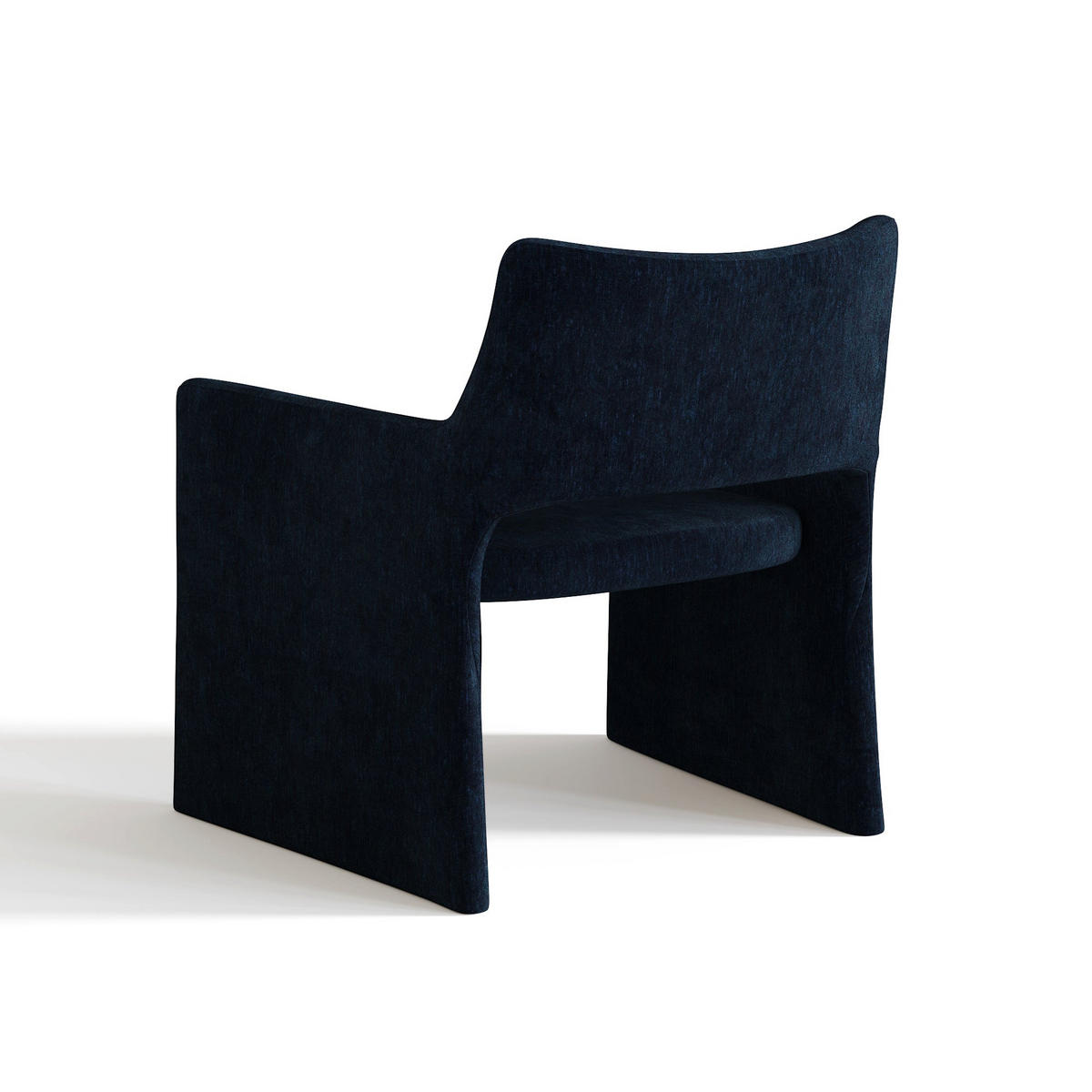 ESSZIMMERSTUHL Samt Nachtblau 73cm - Dunkelblau, Textil (73/74/71cm) - Sia Home