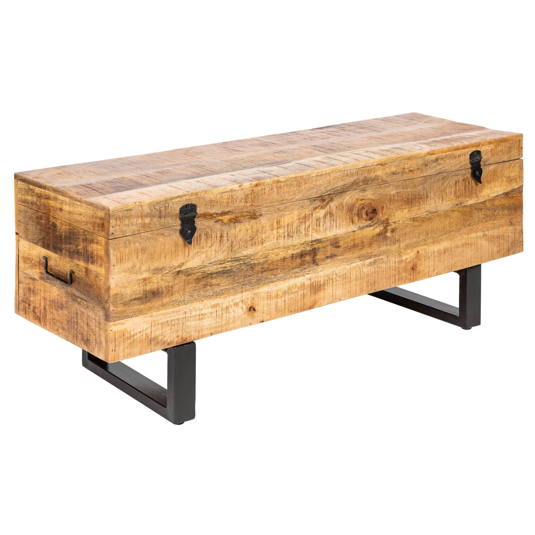 riess-ambiente Truhenbank Braun 115x47x35 cm