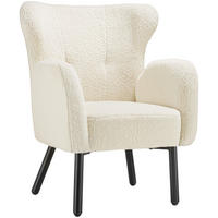 SESSEL Vänersborg,72 x 71 x 92 cm,creme - Creme, Textil (72/92/71cm) - tectake