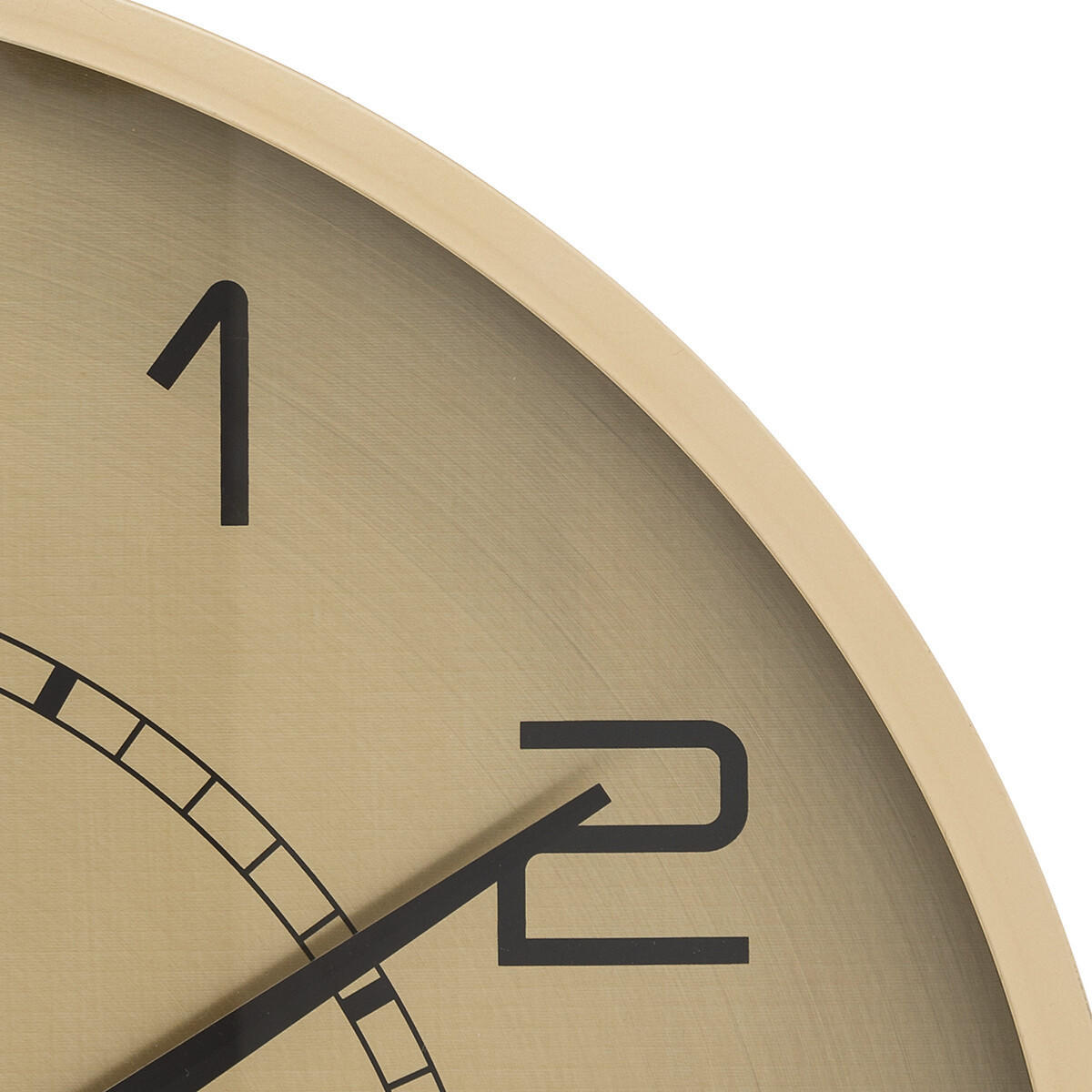 WANDUHR Irina Ø 53 cm - Goldfarben, Metall (63/63/5.5cm) - Atmosphera Createur d´interieur