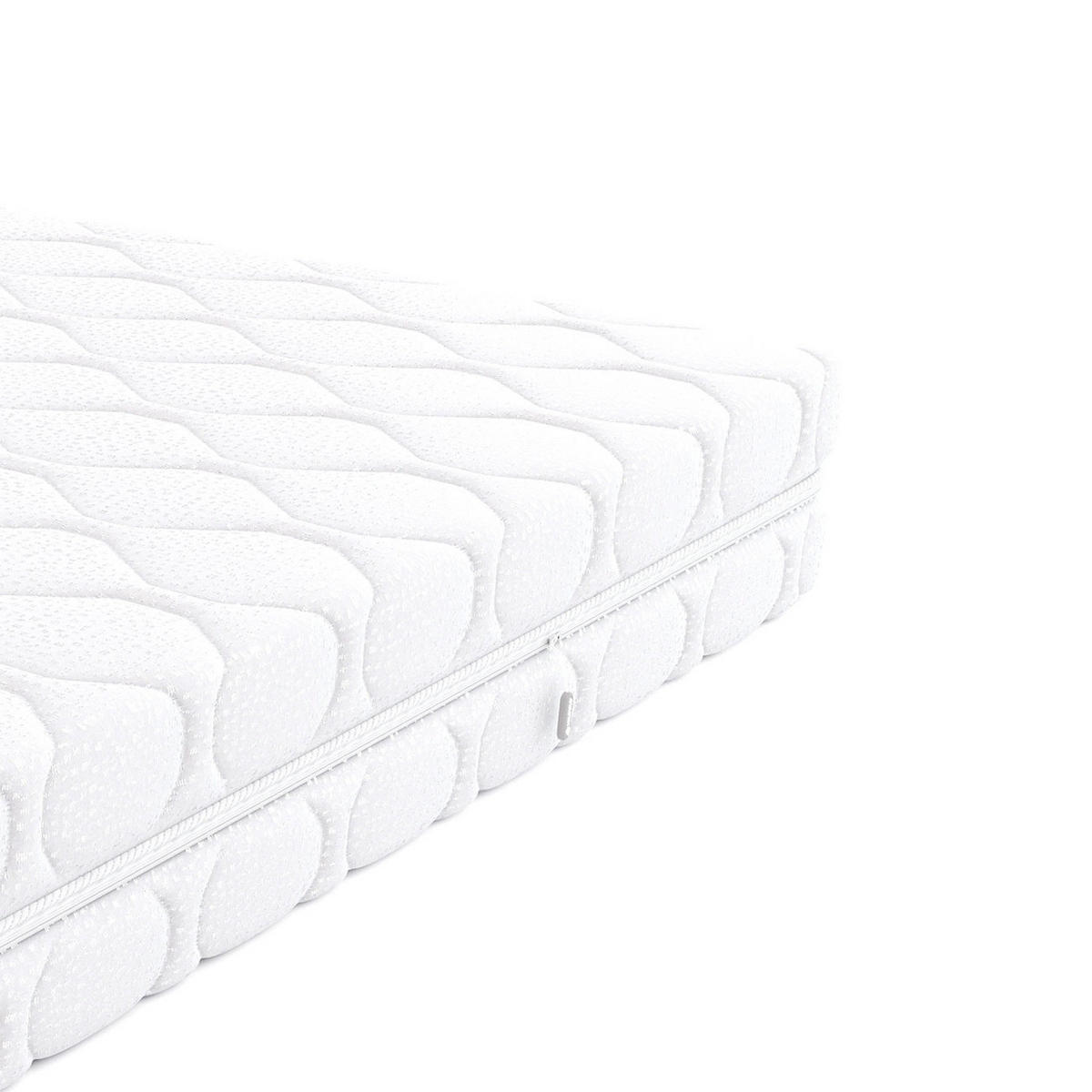 TASCHENMATRATZE Step - Weiß, Textil (100/200cm) - Hilding