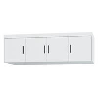 AUFSATZSCHRANK Storicos Weiß 176,3/55,5/53 cm - 4T Modern - Weiß, Holzwerkstoff/Kunststoff (176.3/55/53cm) - AX Living