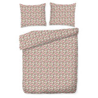 BETTWÄSCHE Mikrofaser FESTIOM, 200x220 cm, Beige, Winter Weihnachten Bettbezug, Weihnachtsdeko, Christmas, Weihnachtsmotiv - Beige, Textil (200/220cm) - home&you