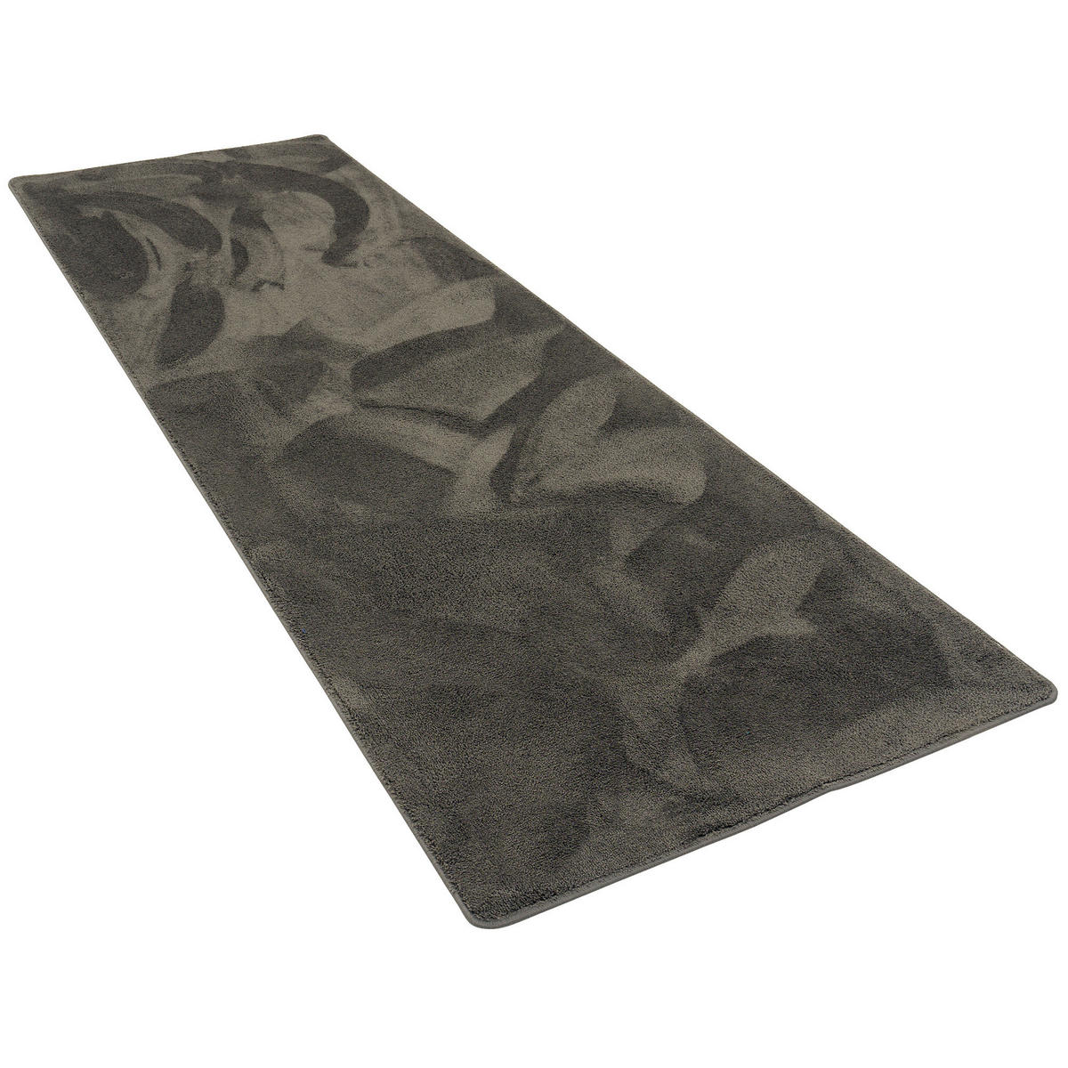 LUXUS SUPER SOFT HOCHFLOR LANGFLOR TEPPICH LÄUFER DELUXE - Anthrazit, Textil (80/320cm) - Snapstyle