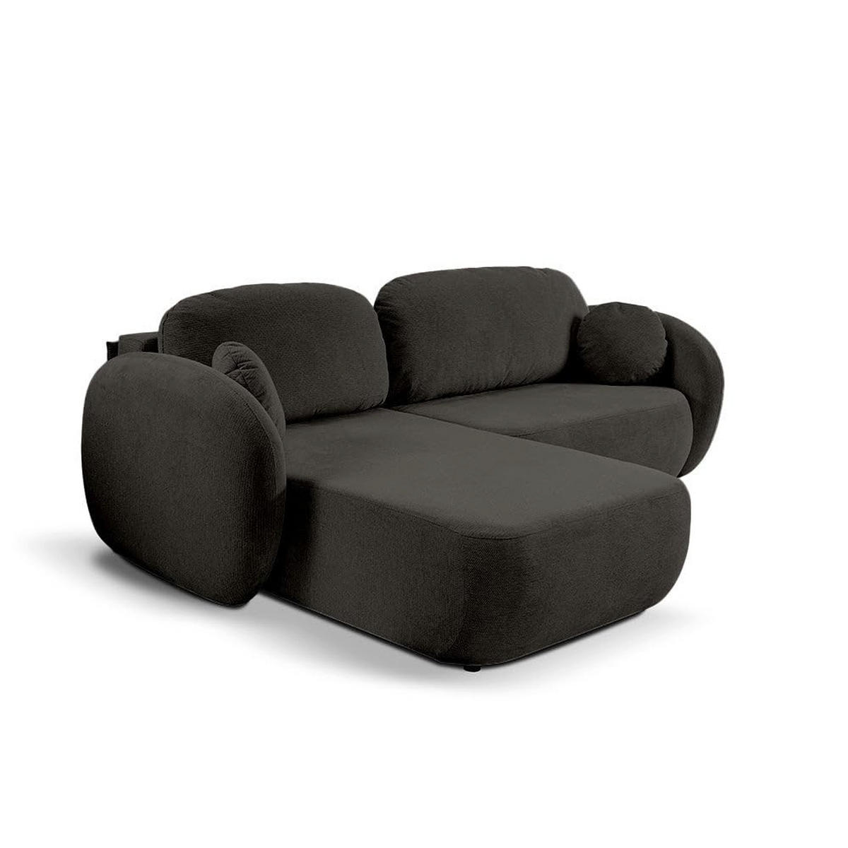 ECKSOFA OLEMO Braun - Braun, Textil (248/86.5/174cm) - Pillovely