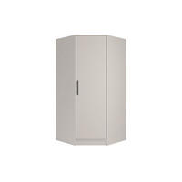 ECKKLEIDERSCHRANK KLEIDERSCHRANK SAM SR4 95 / 190 / 95 cm Kaschmir - Kaschmir, Holzwerkstoff (95/190/95cm) - Deine Möbel 24