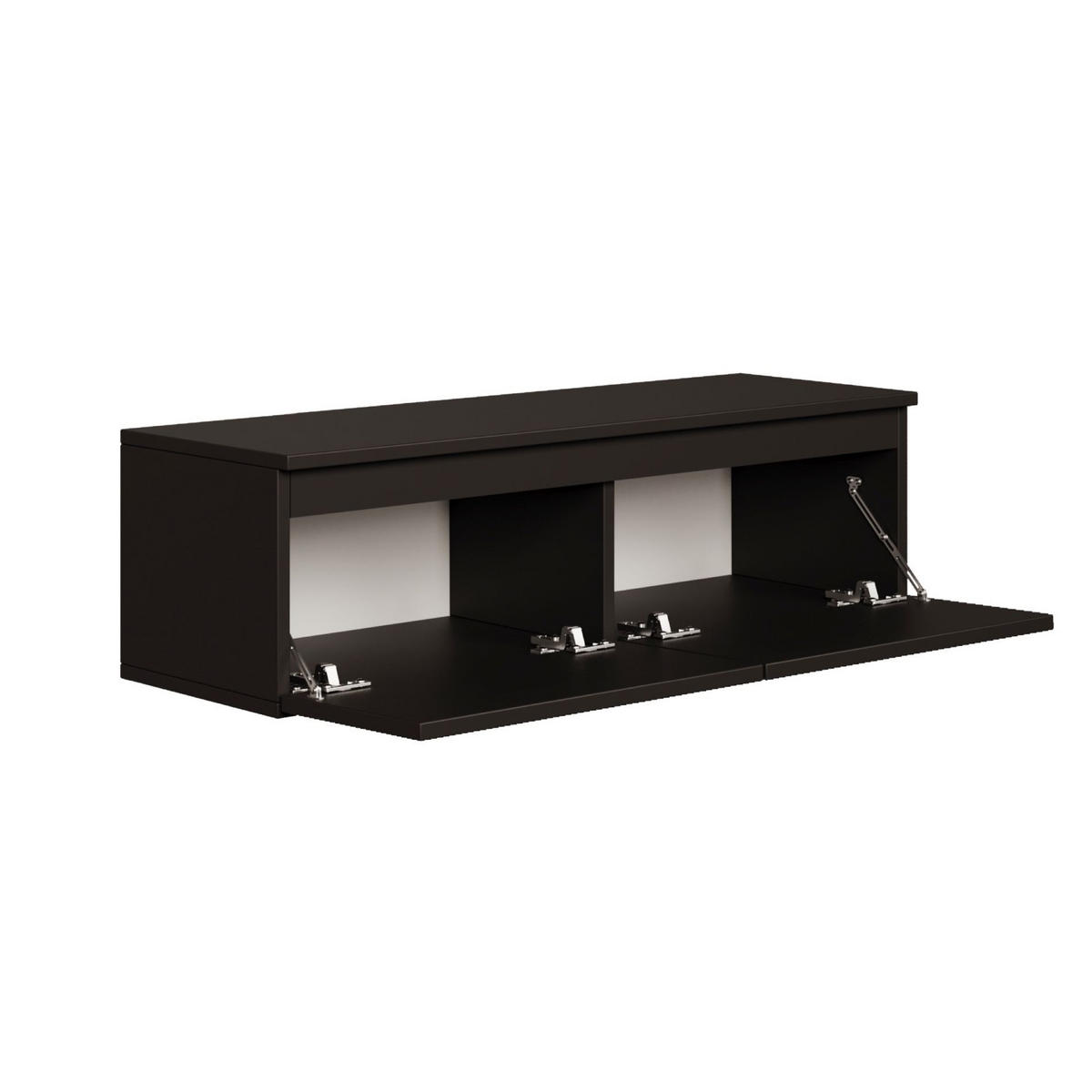 TV-LOWBOARD Bemmi Schwarz 100 cm - Schwarz, Holzwerkstoff (100/28.4/31.8cm) - Selsey