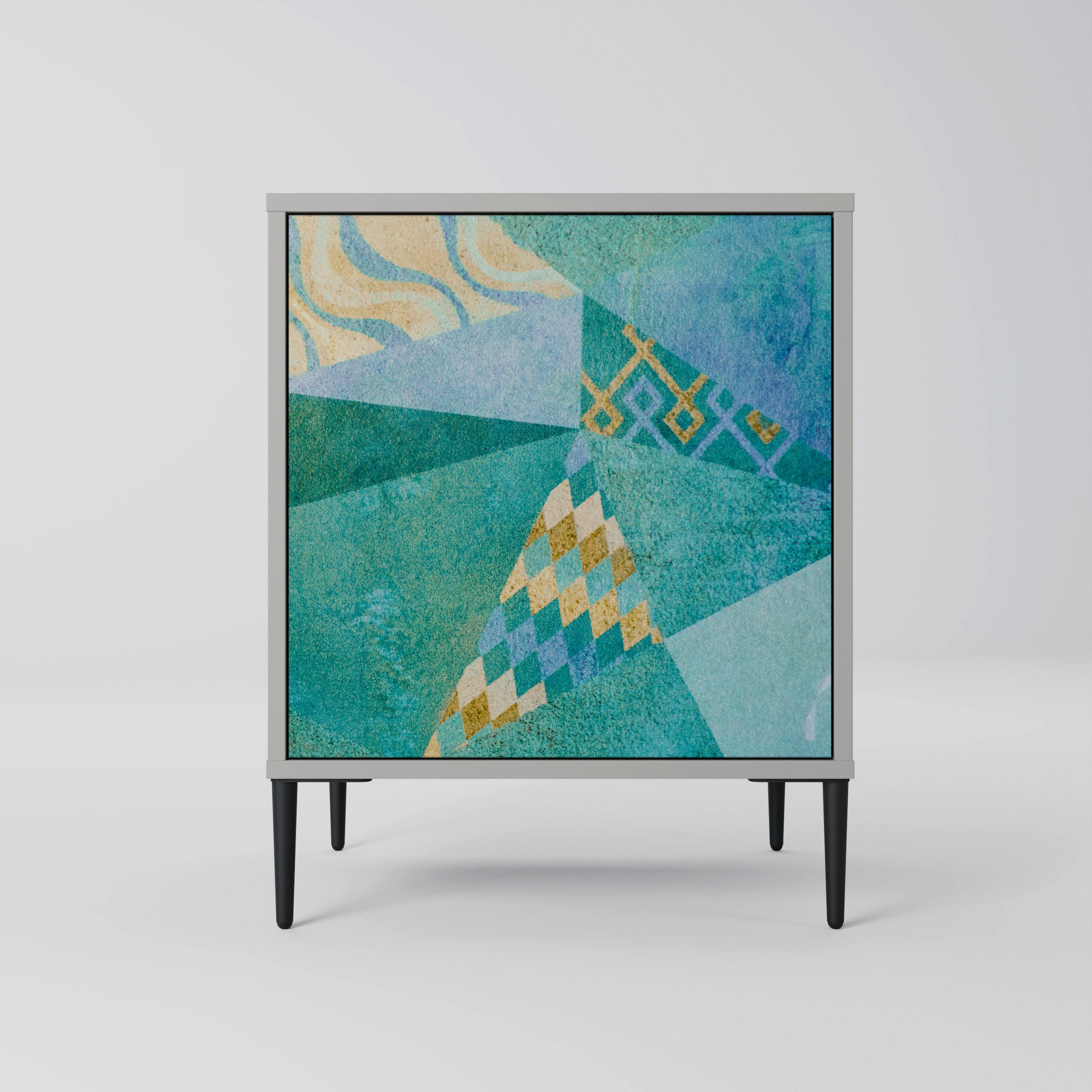SpaceRebels Sideboard Grau 57.5x72.5x42 cm