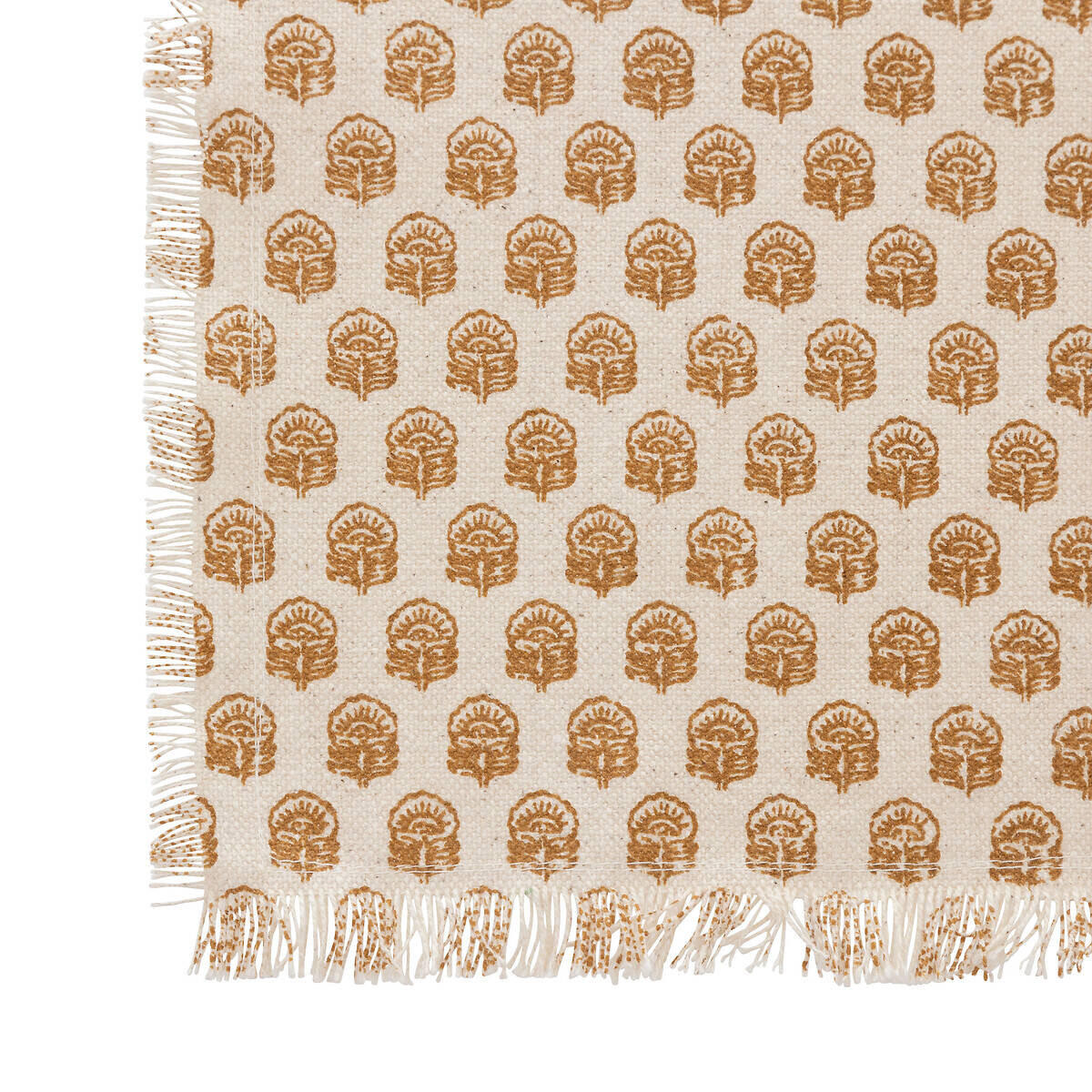 SERVIETTEN Indie 40/40 cm 2er-Set - Multicolor, Naturmaterialien (40/40cm) - Atmosphera Createur d´interieur