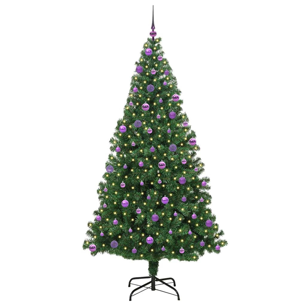 vidaXL Weihnachtsbaum Grün 210 cm