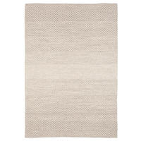 BAUMWOLLE NATUR KELIM TEPPICH SANDY MELIERT - Grau, Textil (200/290cm) - Pergamon