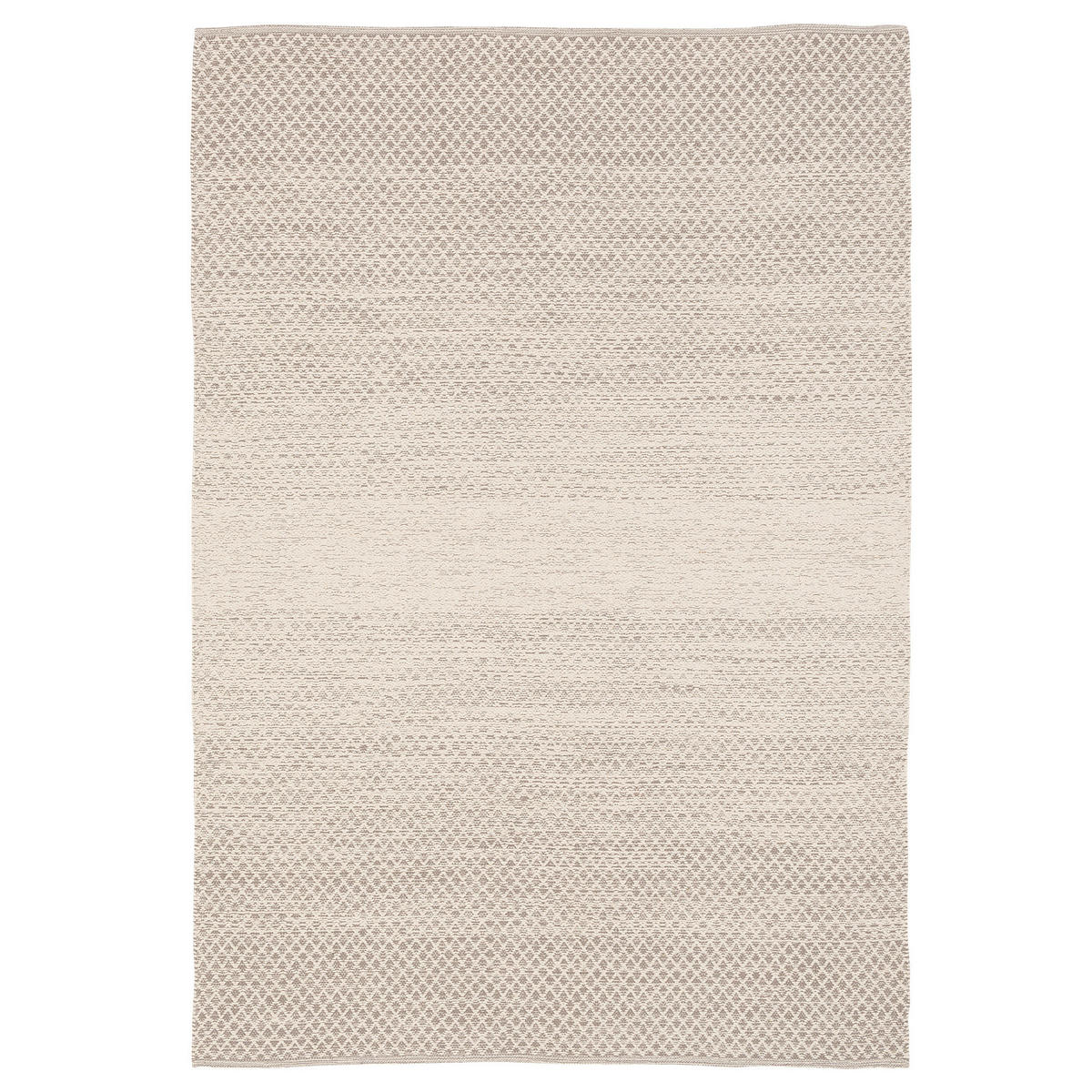 BAUMWOLLE NATUR KELIM TEPPICH SANDY MELIERT - Grau, Textil (200/290cm) - Pergamon