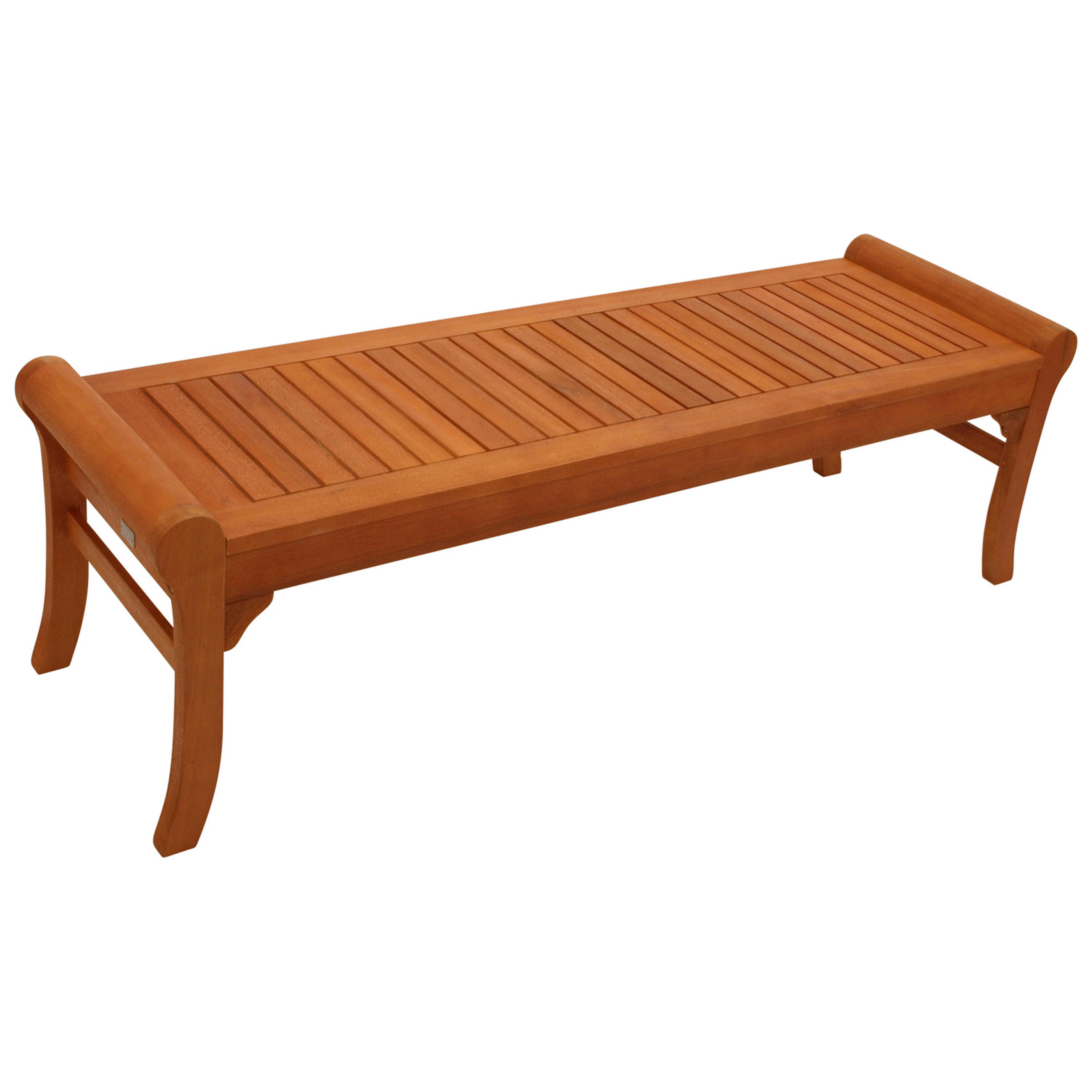 HOCKERBANK Newport -aus Aluminium silbergrau, Sitzfläche Kunstholz dunkelgrau 120x40x43 cm - Grau, Holz (120/43/40cm) - TPFGarden