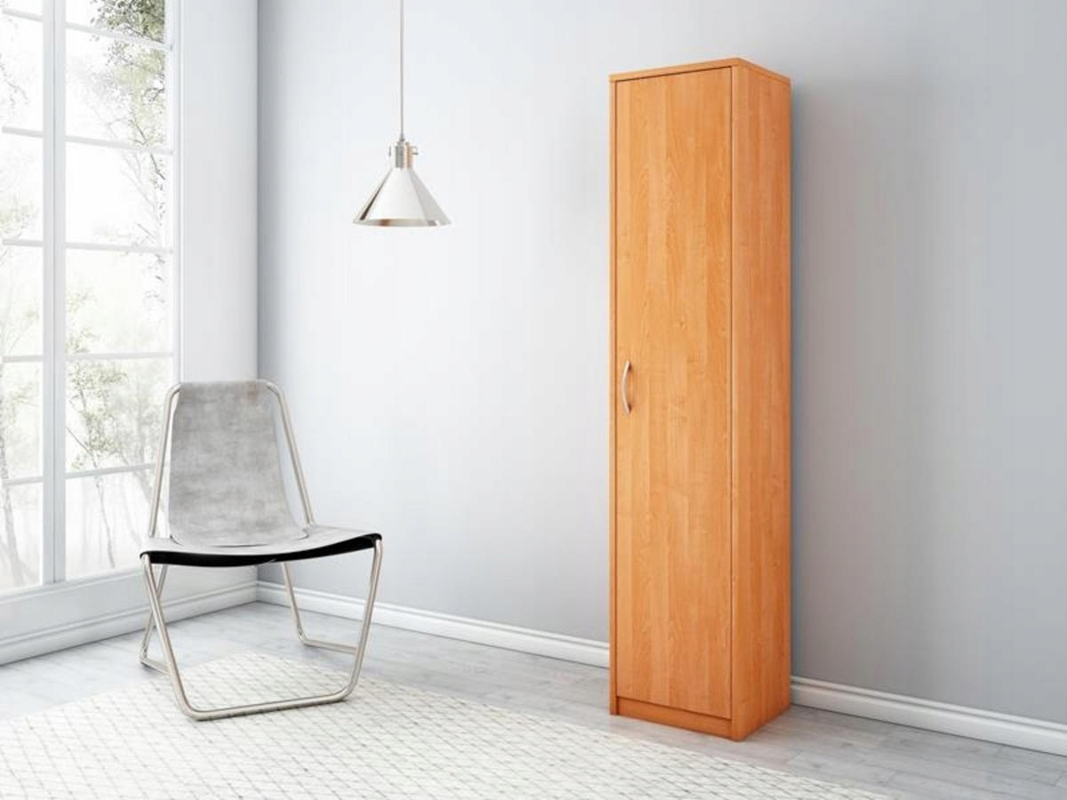 BÜCHERREGAL R8 Erle 39/35/180 cm - Erlefarben, Holzwerkstoff (39/180/35cm) - Matkam Möbel