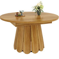 ESSTISCH 118/158/118/76,8 cm in Braun ausziehbar mit Holzoptik - Braun, Holzwerkstoff (118/118/76cm) - Flora Grace
