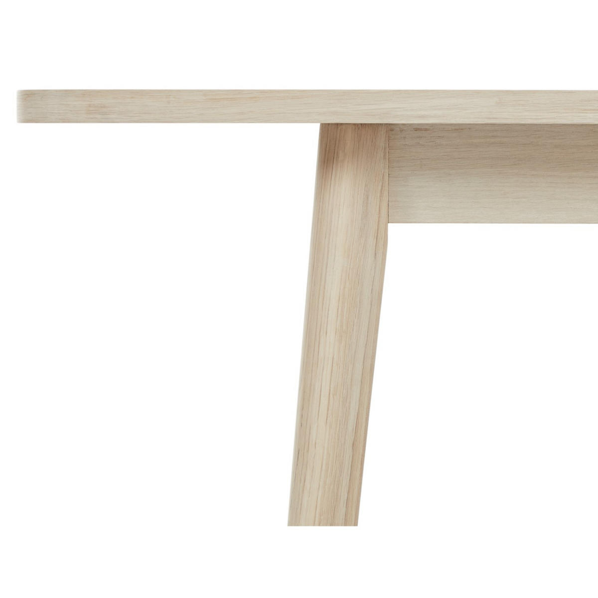 ESSTISCH 100/200/75 Eiche massiv rechteckig - Eichefarben, Holz (100/200/75cm) - Furnhouse