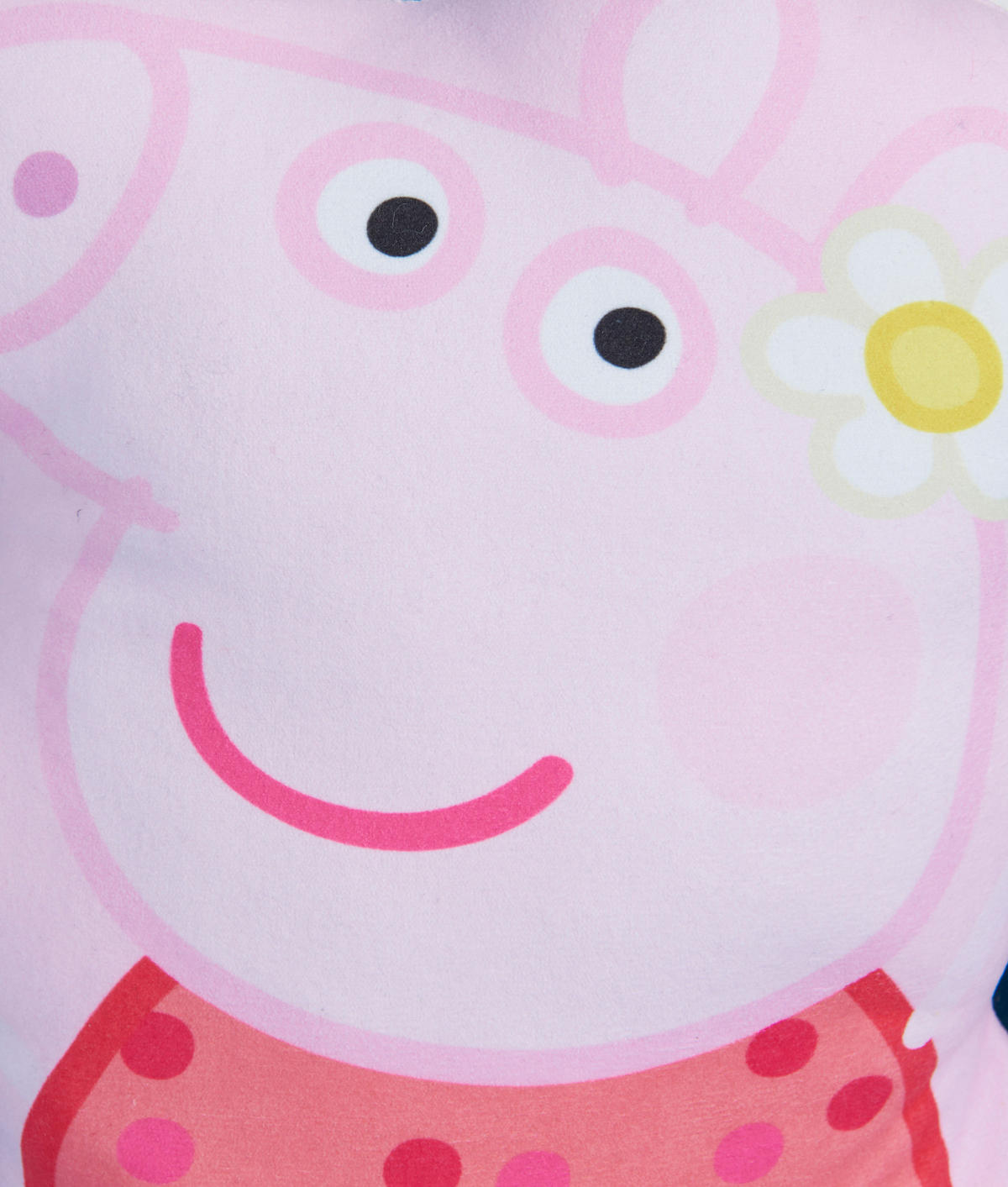 KINDERKISSEN Peppa Wutz Peppa Pig Rosa 37 x 26 cm - Rosa, Textil (37/26cm) - United Labels