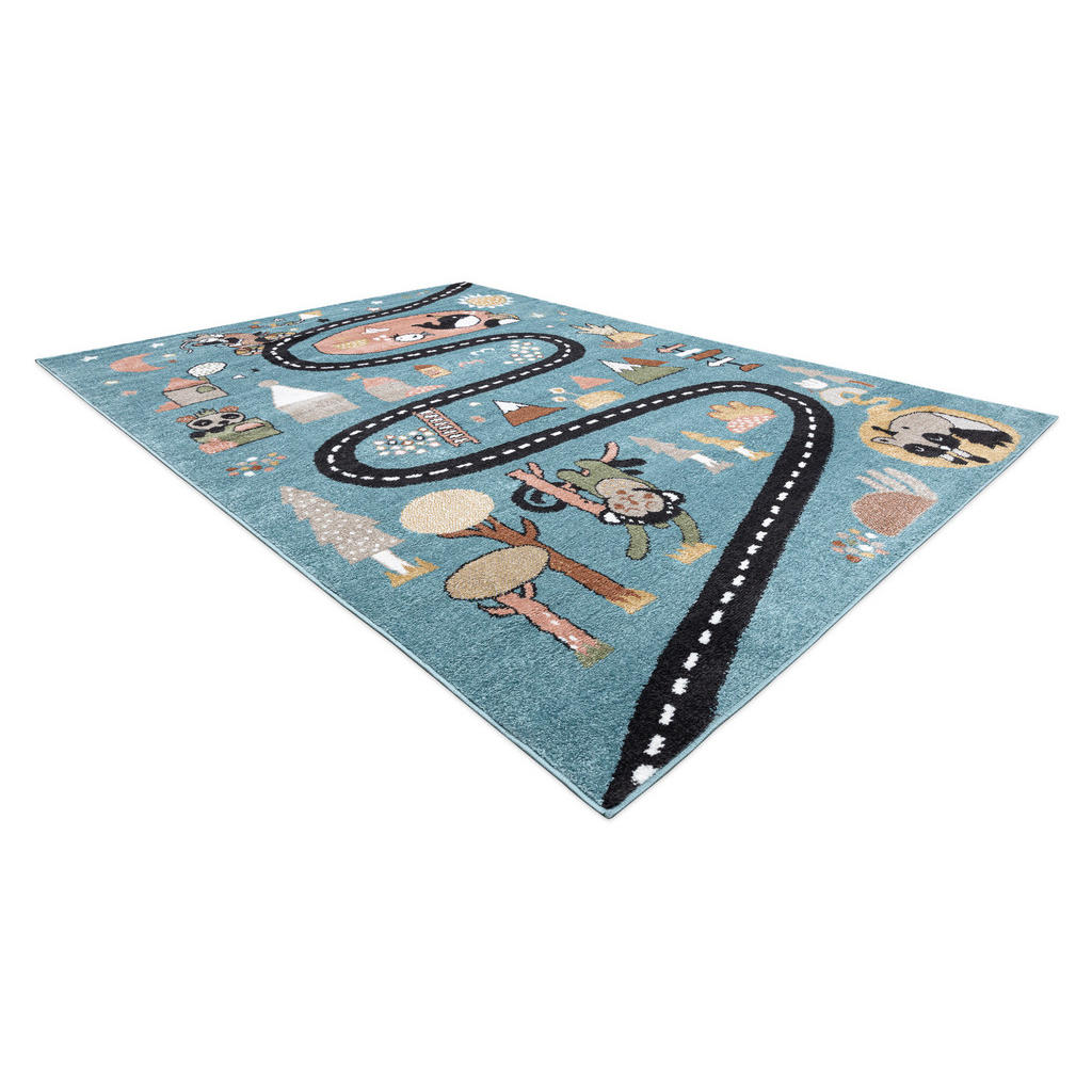 Thumbnail - rugsX Teppich, Blau, Textil, Rechteckig, 200x290 cm, Teppiche & Böden, Teppiche, Teppich Kinderzimmer