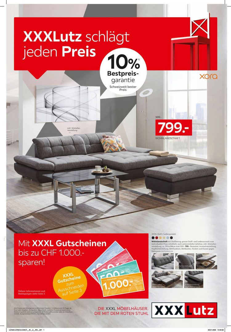 XXXLutz schlägt jeden Preis