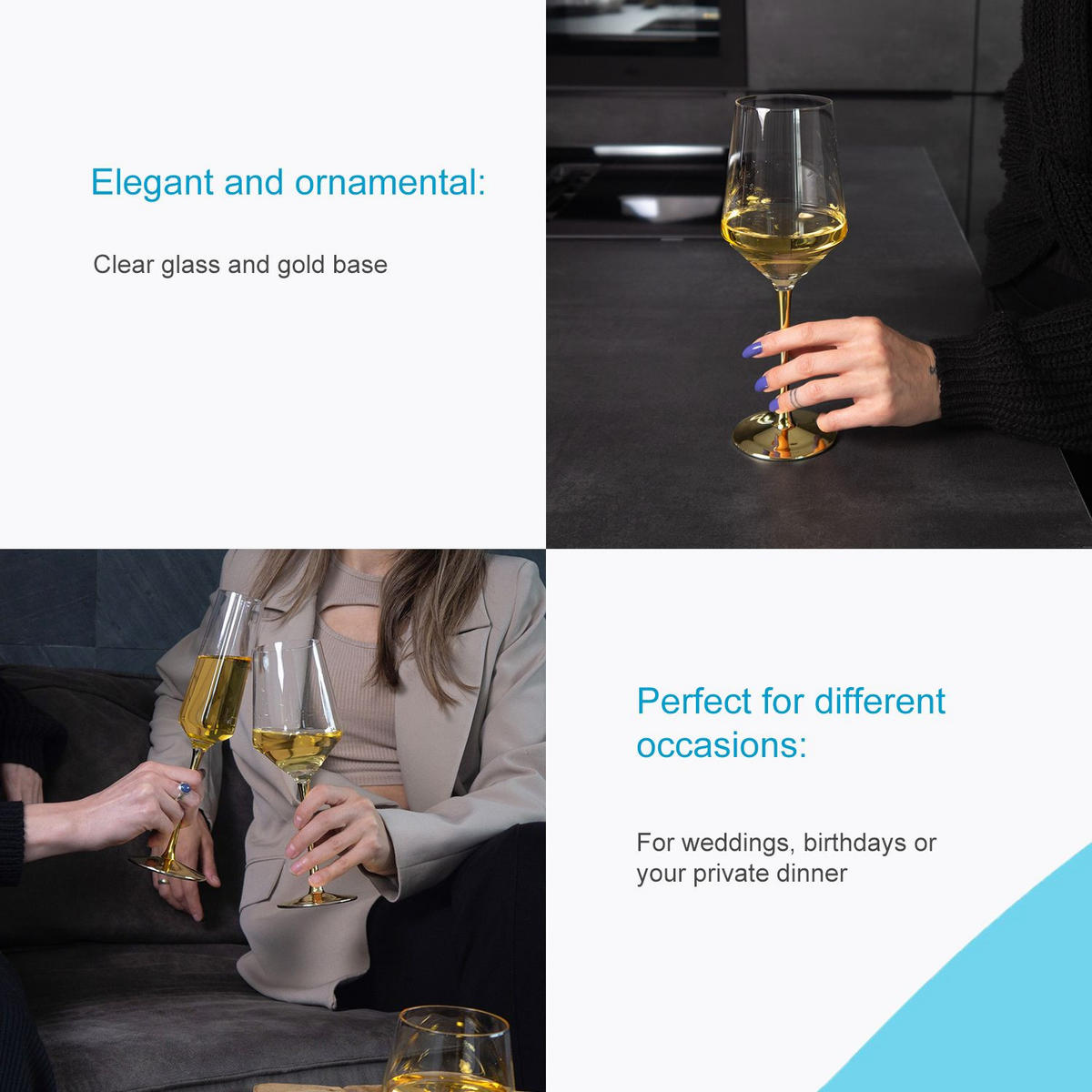 WEINGLAS 380 ml - Transparent, Glas (0.38L) - Intirilife