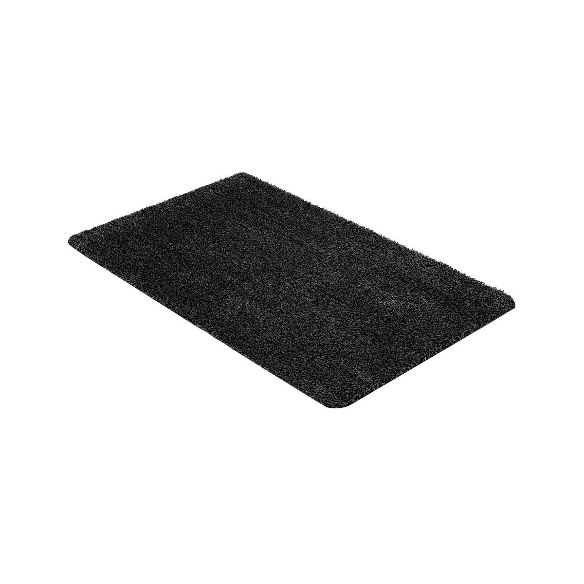 FUSSMATTE FÜR INNEN QUARZIT 2ER SET - Anthrazit, Textil (60/100cm) - Astra