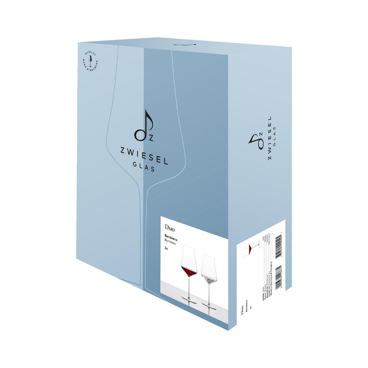 BORDEAUX ROTWEINGLÄSER Duo transparent 729 ml 6er Set - Transparent, Glas (0.729L) - Zwiesel Glas