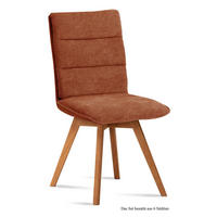 ESSZIMMERSTUHL (6er-Set) Dobra 47x92x60 Eiche geölt/Cognac - Cognac/Eichefarben, Kunststoff (60/92/47cm) - 58aufmkessel
