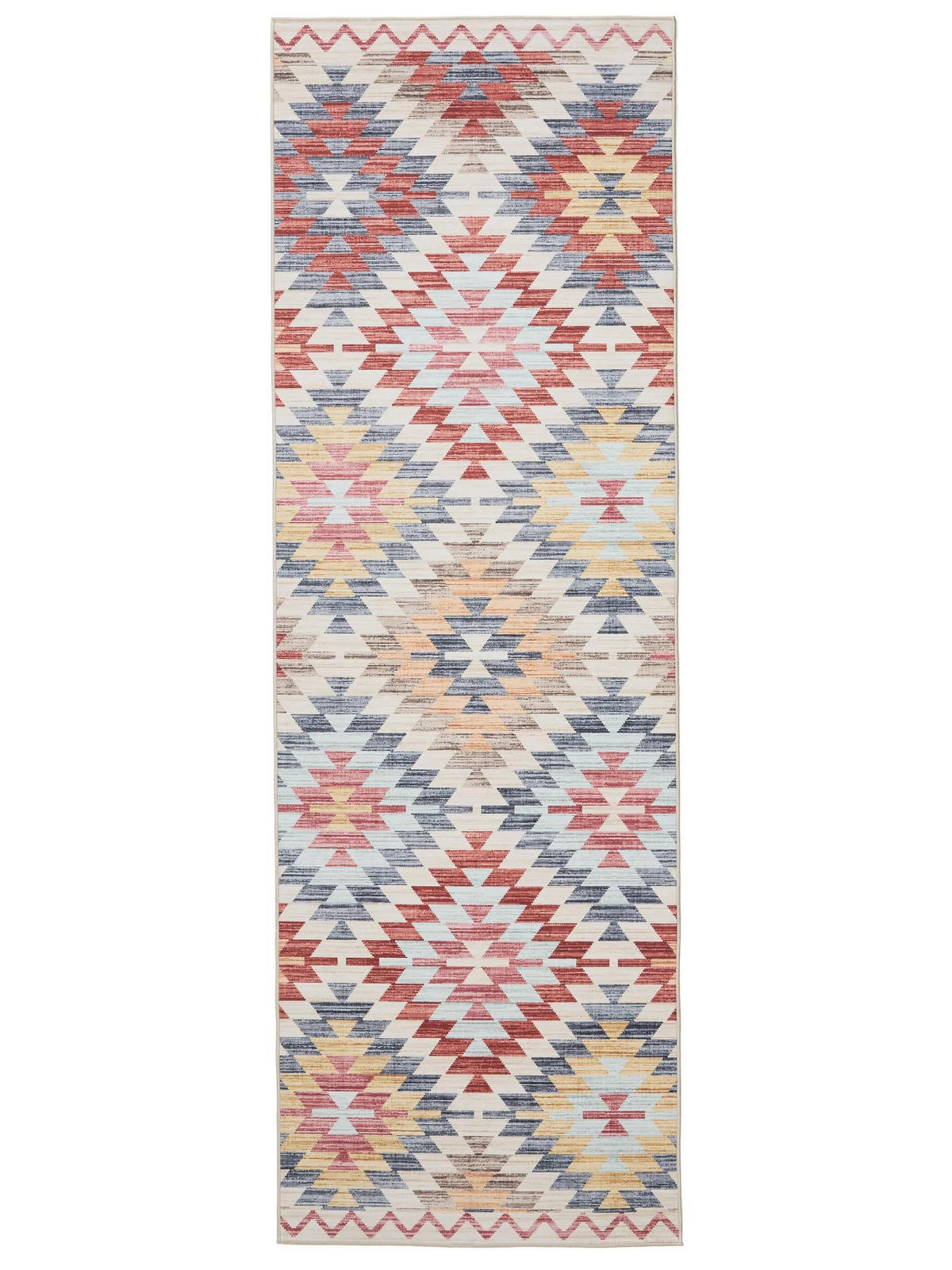 VINTAGE-LÄUFER George waschbar 80x240 cm - Beige/Multicolor, Kunststoff (80/240cm) - benuta