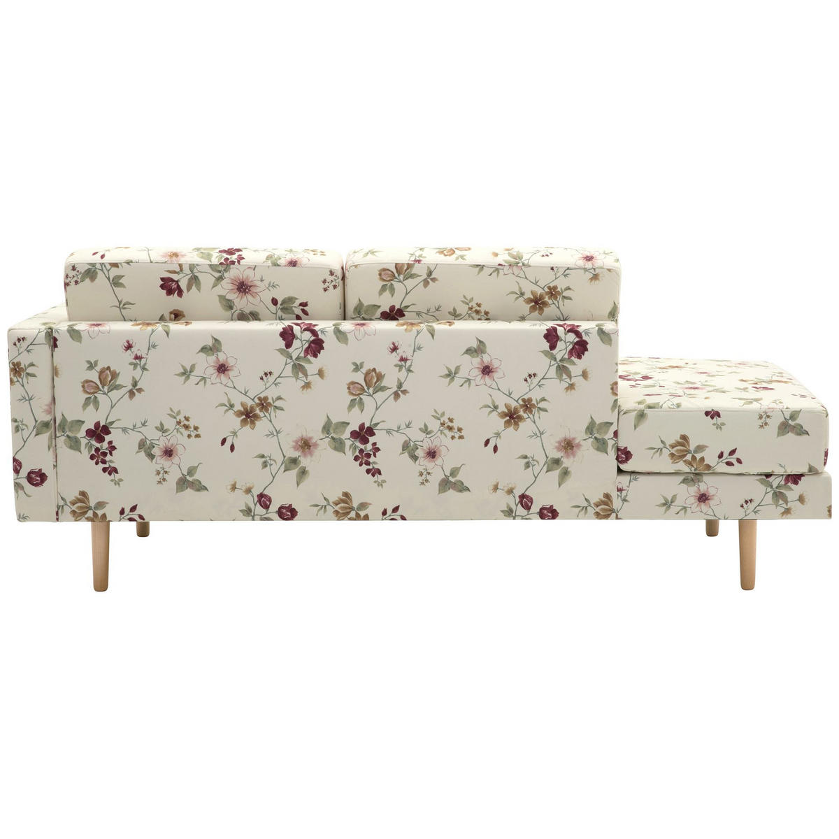 RECAMIERE Armlehne rechts Keara Flachgewebe weiß - Weiß, Kunststoff (87/81/190cm) - 58aufmkessel