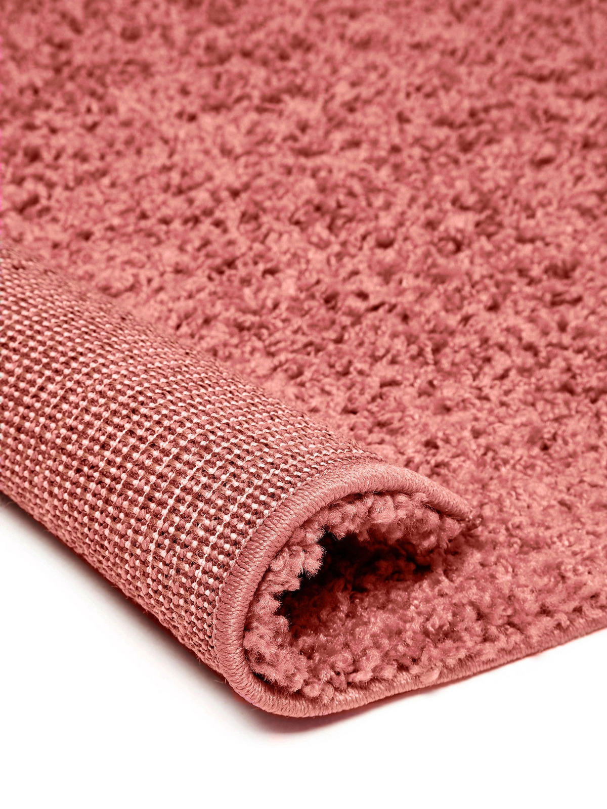 HOCHFLORTEPPICH Swirls Rosa 120x170 cm - Rosa, Textil (120/170cm) - benuta