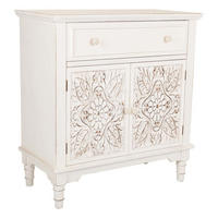 SIDEBOARD aus Holz 73x37x78 cm - Weiß, Holz (73/78/36.5cm) - Wanderlust